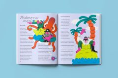 Open Magazine Mockup by Anthony Boyd Graphics