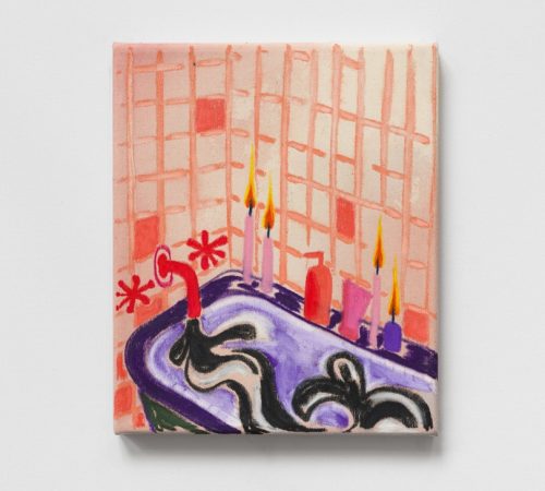 Denisa-Slavkovska_12_obrazy-zo-serie-Polnocna-korespondencia-foto-Adam-Sakovy-Bez-nazvu-pastel-na-platne-30x-20cm-2024