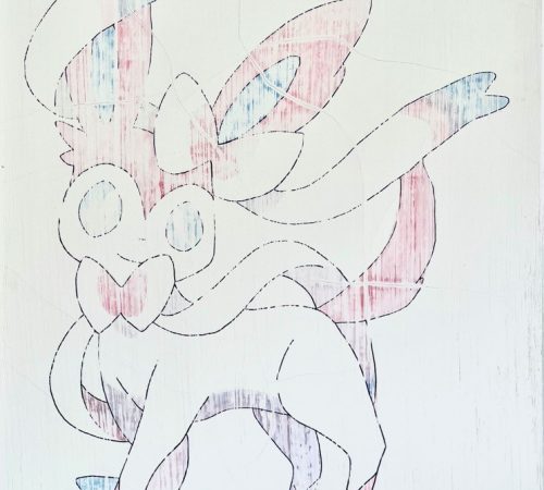 Jan-Sutvay_11_Sylveon-I.-2021-tempera-na-doske-90cm-x-60cm