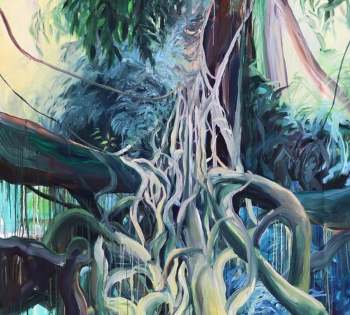 Jana-Bednarova_02_1-A-Maze-Acrylic-on-Canvas-205-x-145-cm-2020