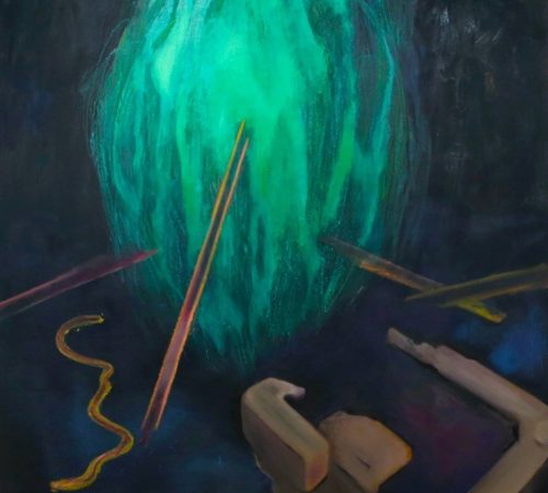 Ludmila-Machova_04_Antinomicky-vztah-Antinomicky-vztah-VIII.-olej-na-plate-145-x-200-cm-2019