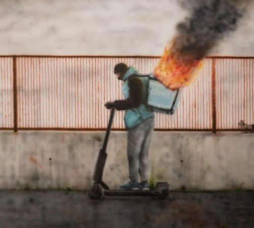 Michal-Sumichrast_13_ATELIER-XIII_The-work-ethic-myth_airbrush-na-platne_80cm-x-100cm_2025