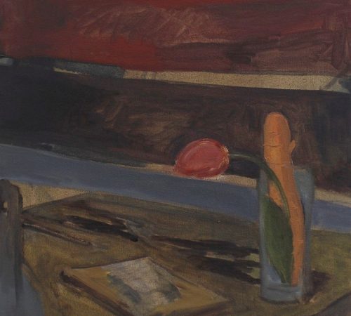 Paulina-Gajerova_12_Tulip-and-carrot-50x40cm-2021