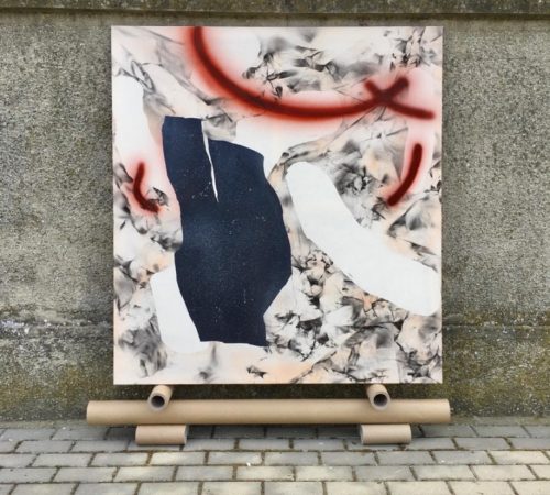 Rita-Koszorus_07_schmerzbild-with-cosmos-2020-130x120cm-acrylic-oil-ink-on-canvas