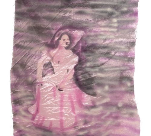 Sarah-Camilla-Pekarcikova_10_Anxious-attachement-sprej-na-textil-134x101cm