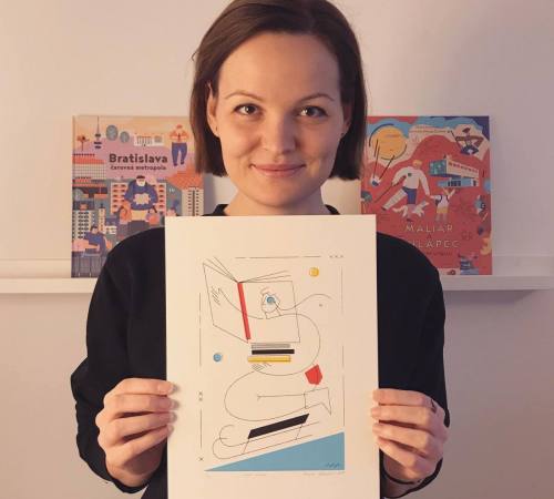 Simona Čechová / Simona Čechová illustration
