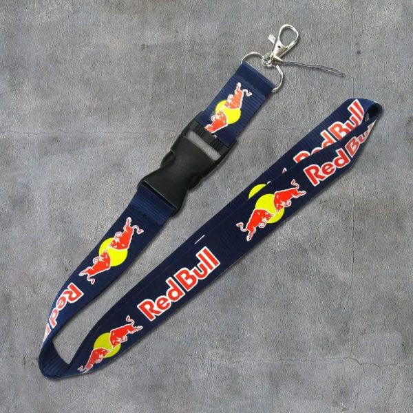Dlhá kľúčenka prívesok na krk RED BULL