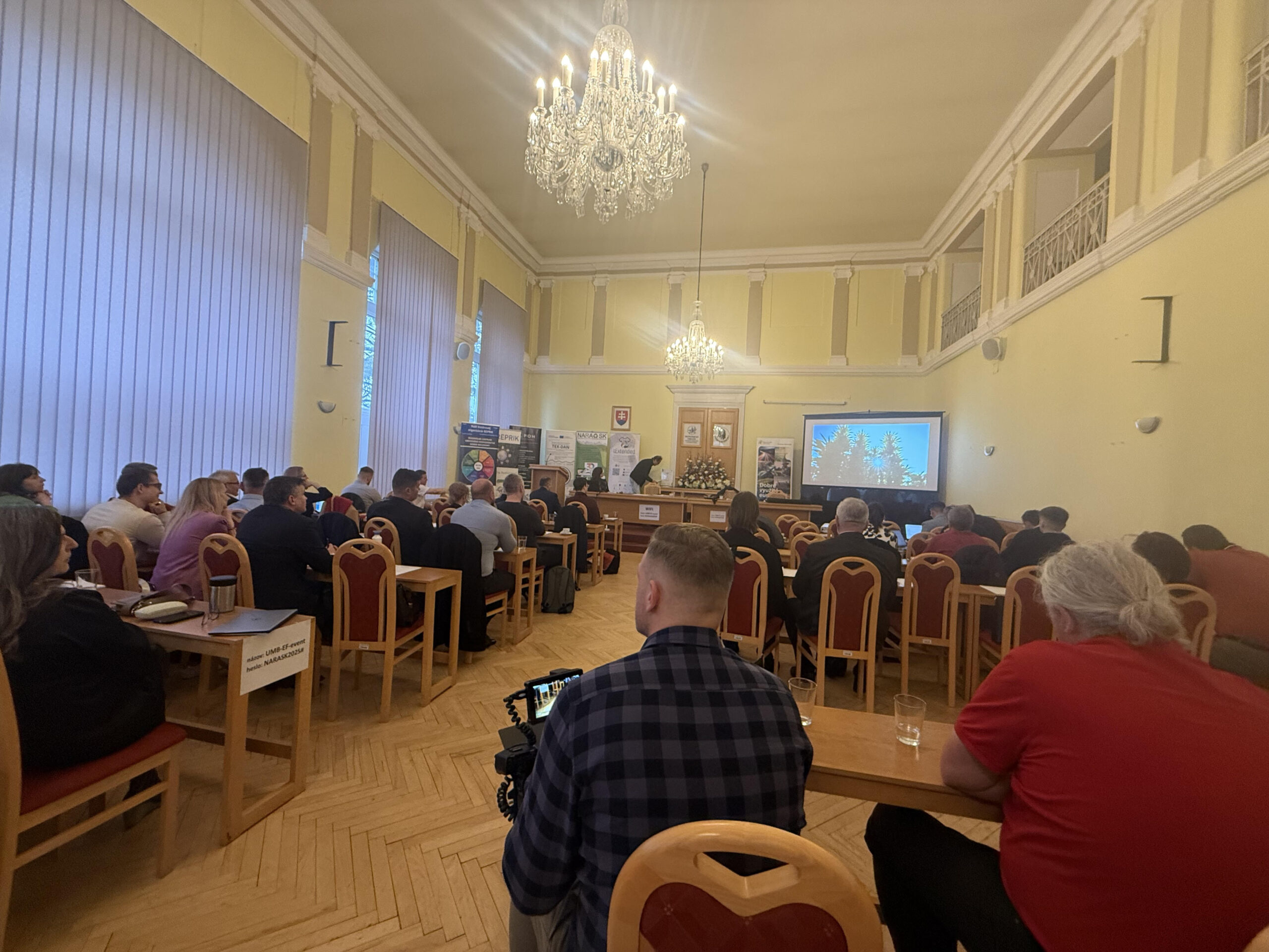 prezentácia na univerzite Mateja Bela v Banskej Bystrici