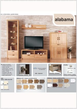 Meuble nábytok obývačka Alabama