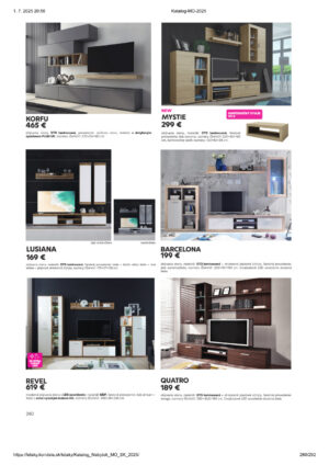 260 Obývačky Kondela