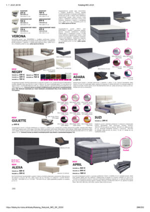 266 Postele a Spálne Kondela