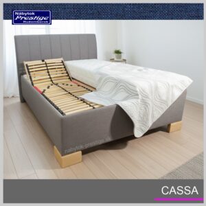 Cassa posteľ sivá