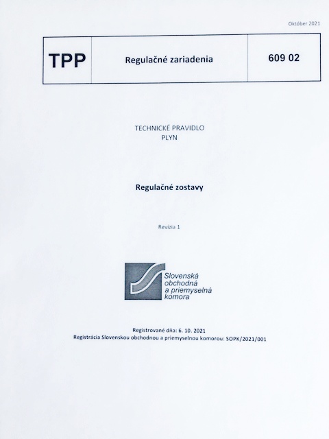 TPP 609 02 Regulačné zostavy (Revízia 1)